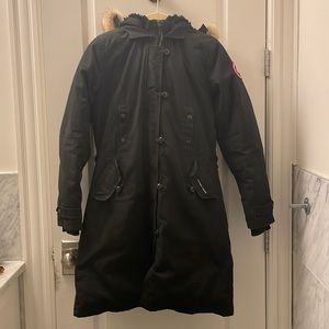Canada Goose Black Kensington Coat